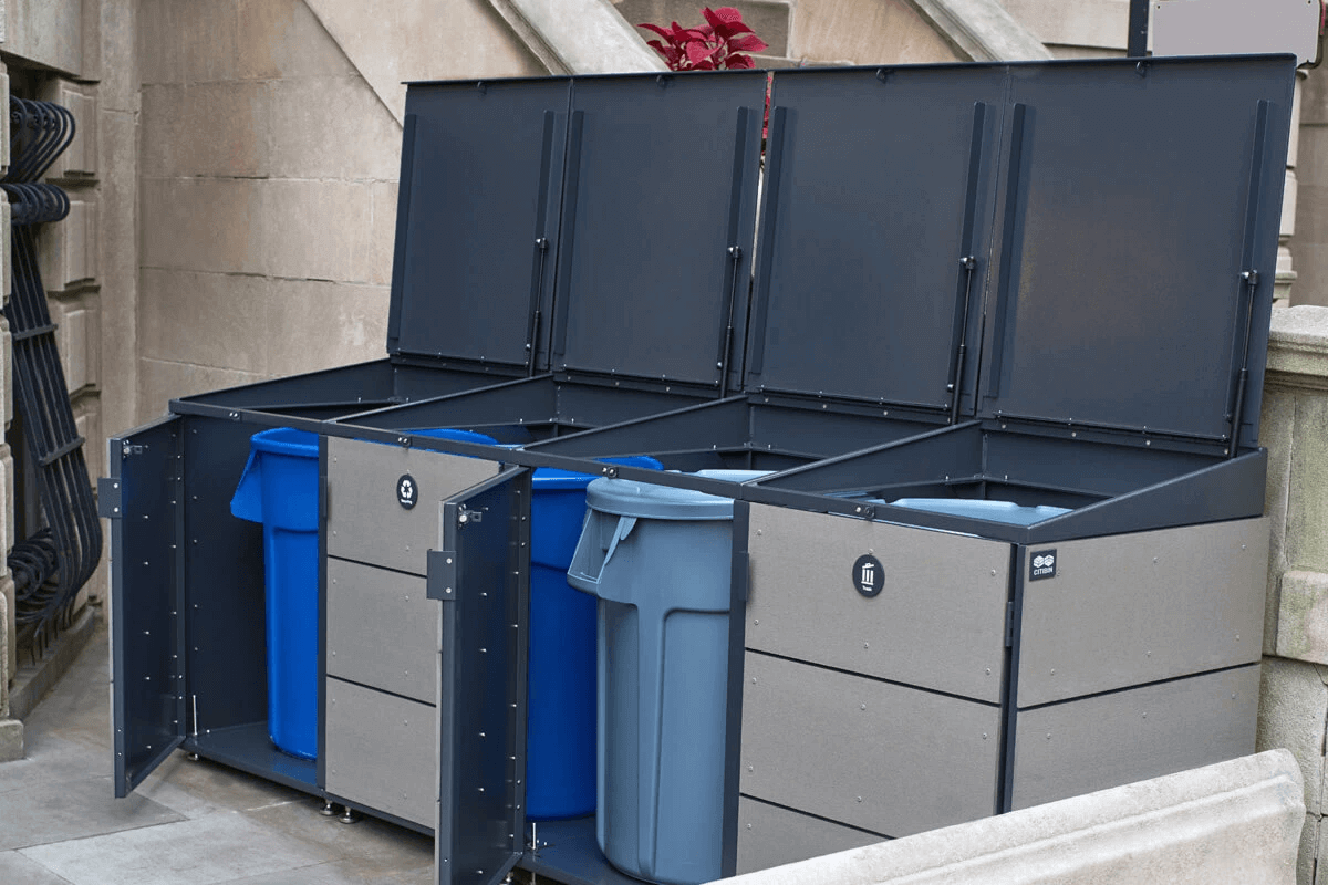 Trash can storage - recycling storage CITIBIN