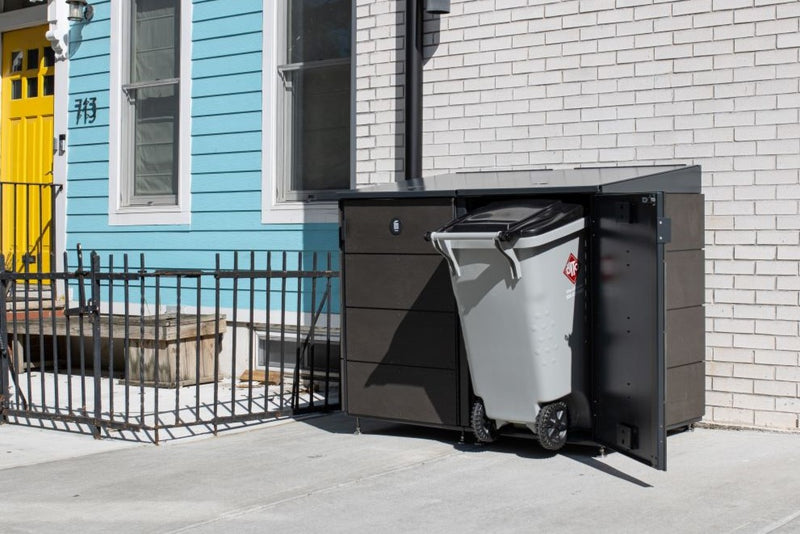 Medium Trash and Recycling Enclosure - CITIBIN