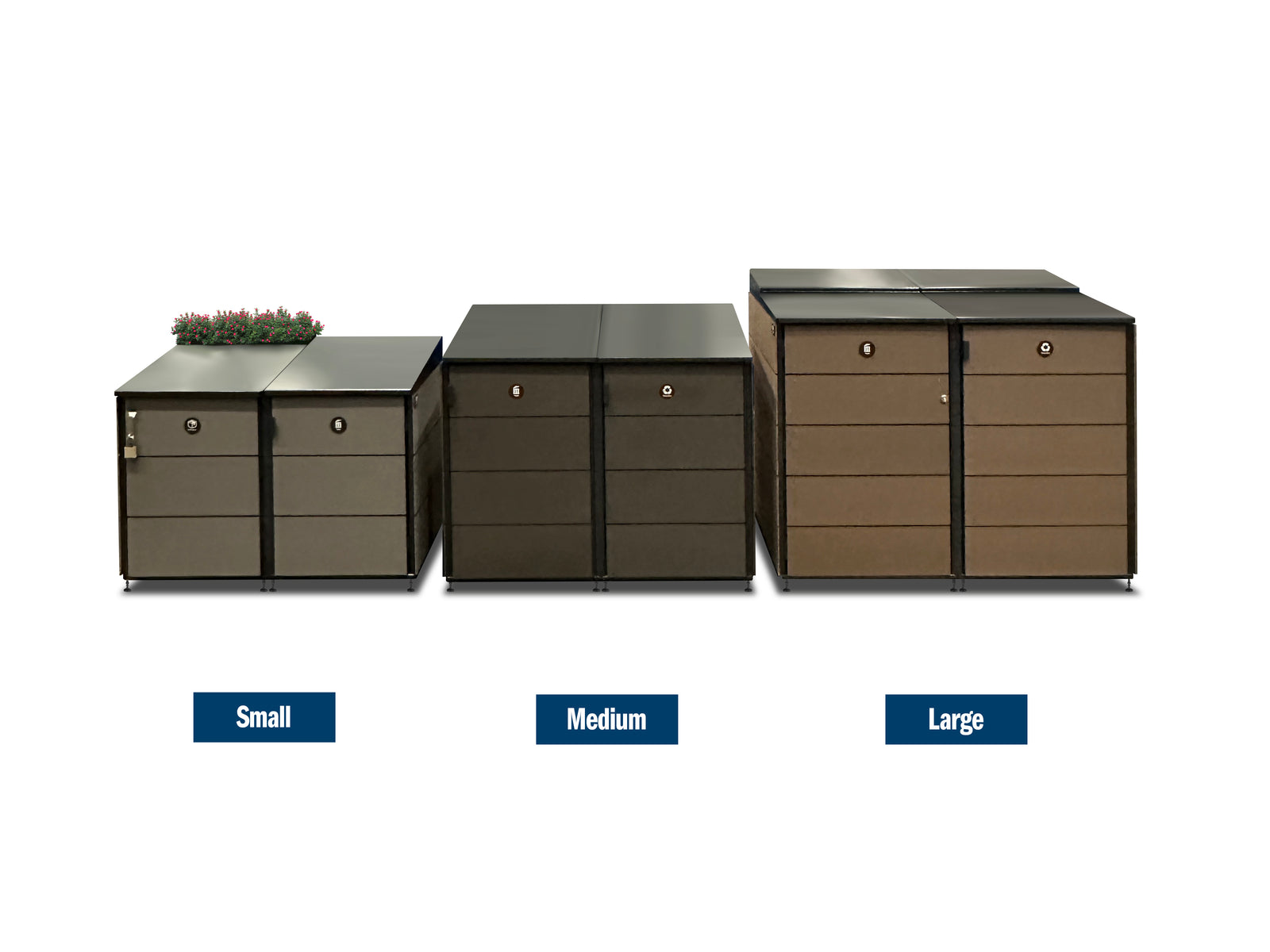 MEDIUM TRASH ENCLOSURE