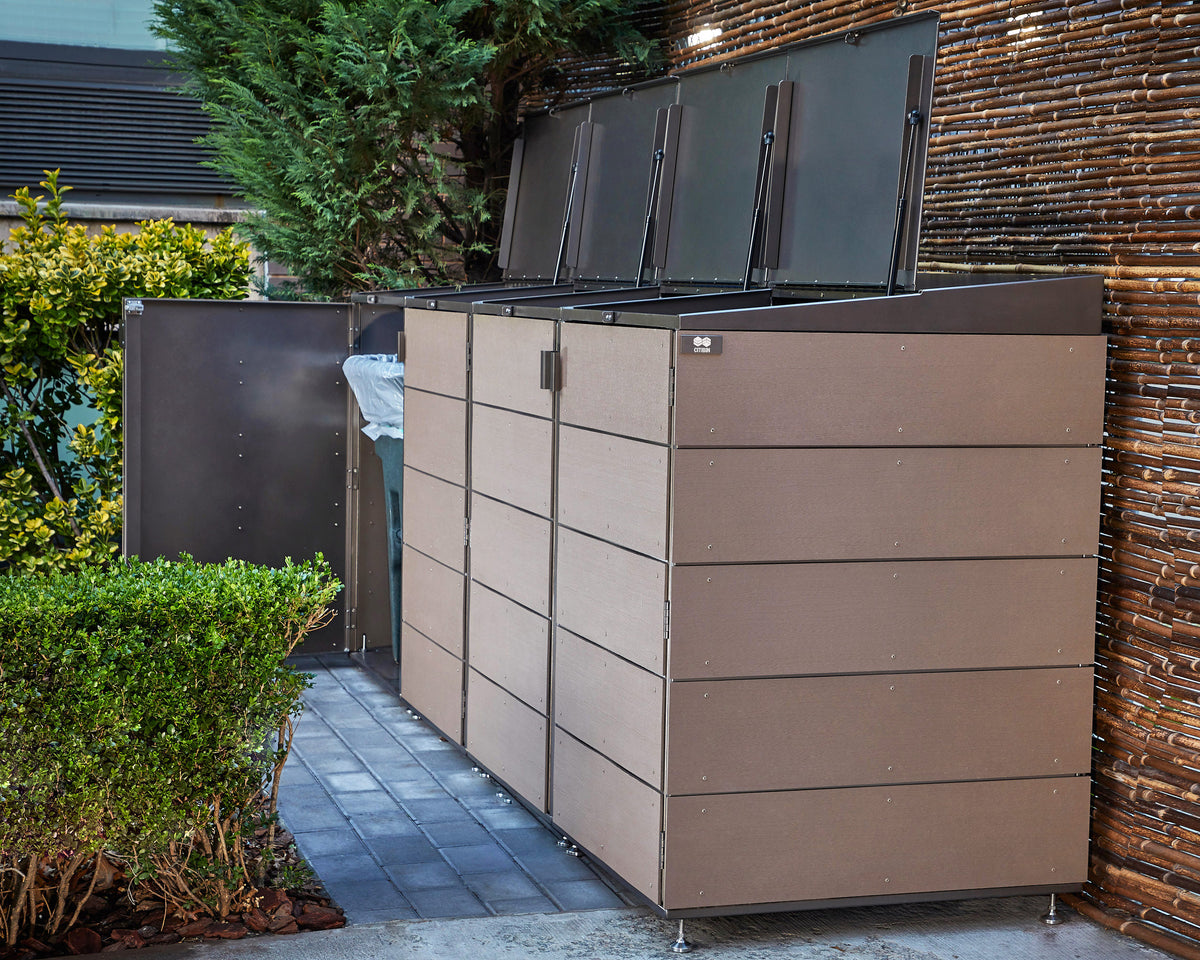 Large Trash Enclosures for 65-96 Gallon Cans - CITIBIN