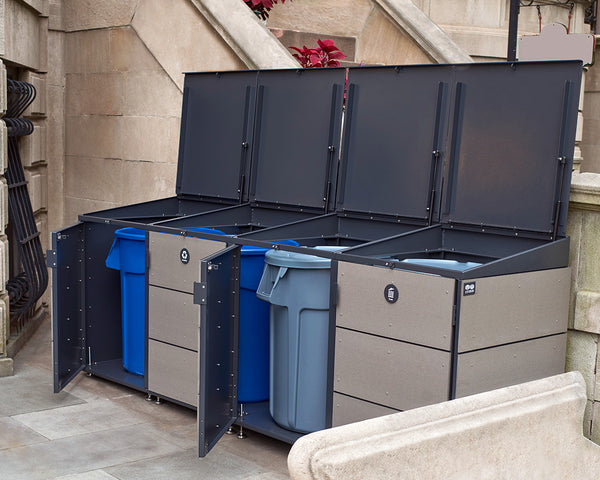 Trash Enclosures for 32-55 Gallon Cans - CITIBIN