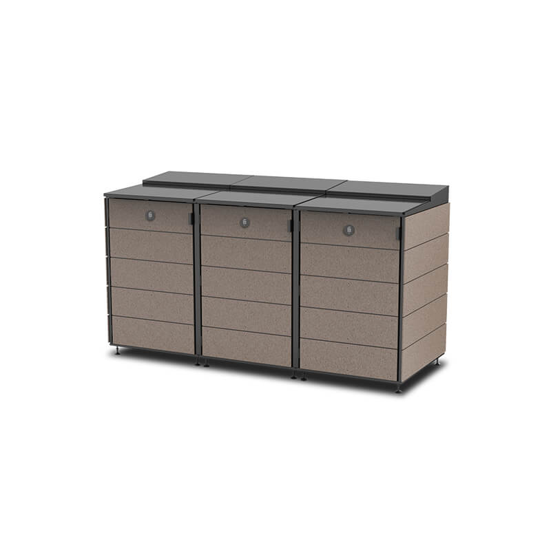 Large Trash Enclosures for 65-96 Gallon Cans - CITIBIN